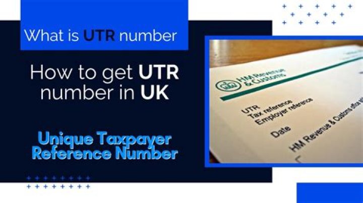 What to do after you get your UTR number?