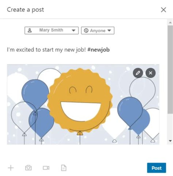 What to say if someone started a new job?