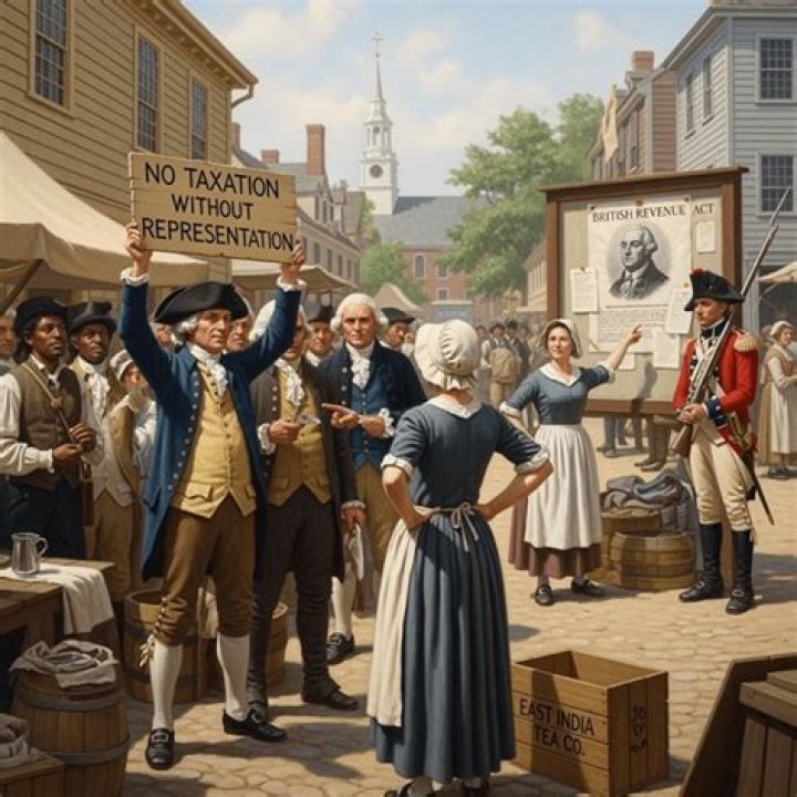 What were the taxes on colonists that led to the revolution?