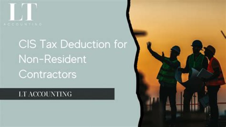 When did CIS deductions start?