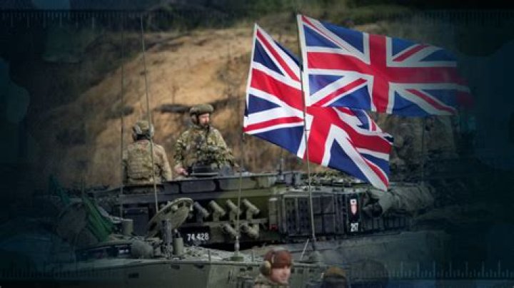 Where are the British army at the moment?