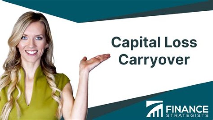 Where does long term capital loss carryover go?