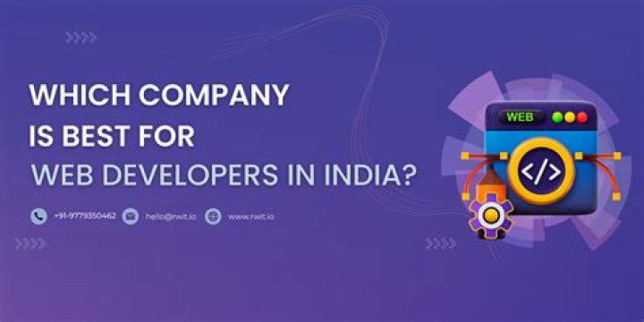 Which company is best for web developer?