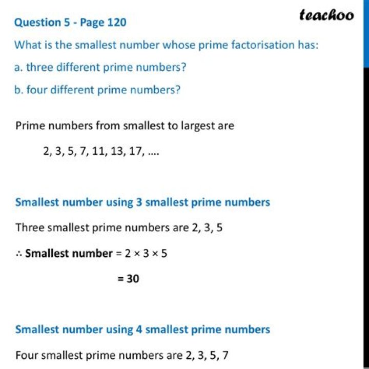 Which is the smallest prime number 2 or 3?