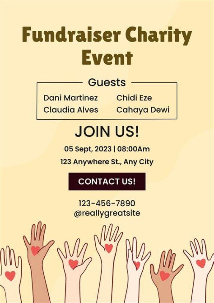 Who can hold a fundraiser?