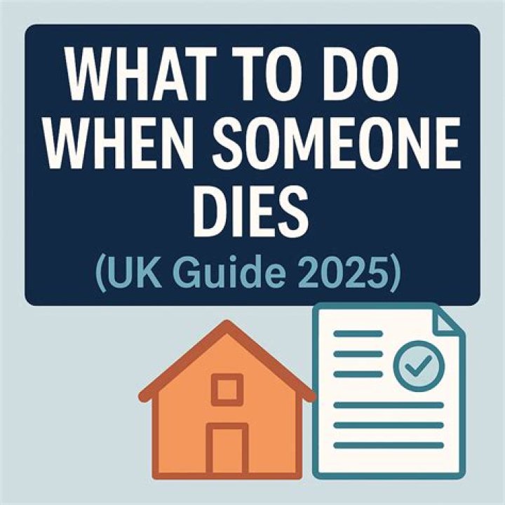 Who do I need to inform when someone dies UK?