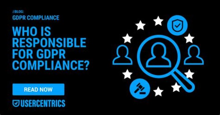 Who is responsible for demonstrating GDPR compliance?