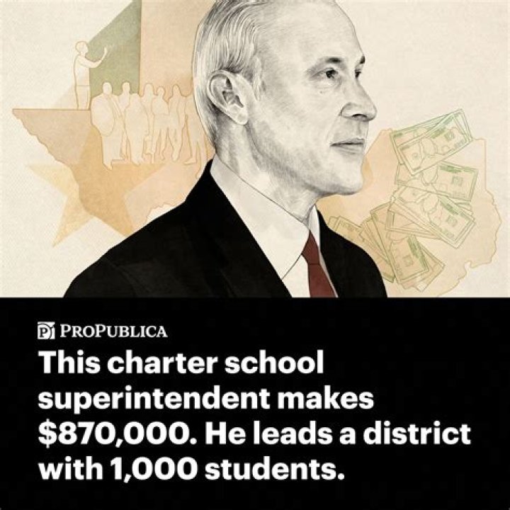 Who is the highest paid school superintendent in Texas?