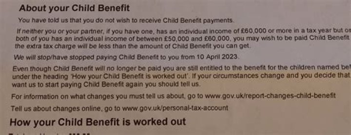 Why has my Child Benefit payment stopped?