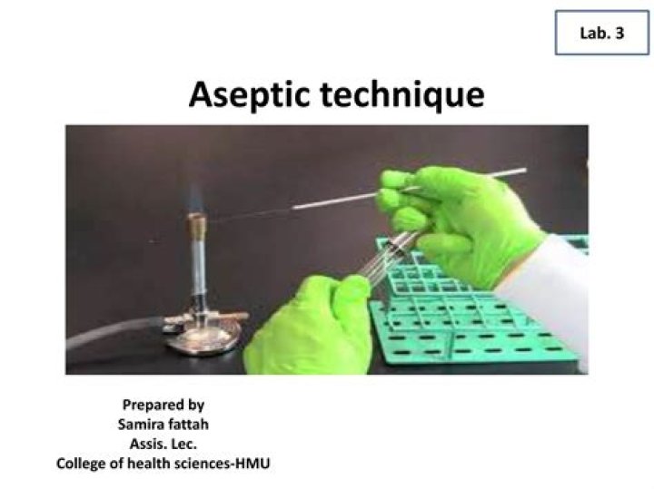 Why is aseptic technique important in the laboratory quizlet?