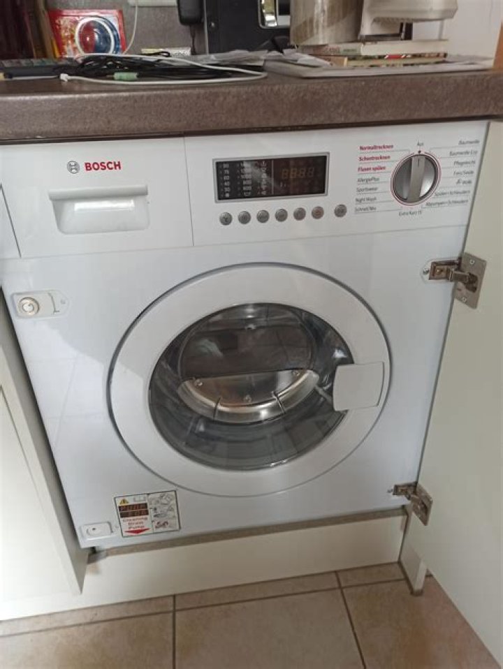 Why is my Bosch washing machine not working?