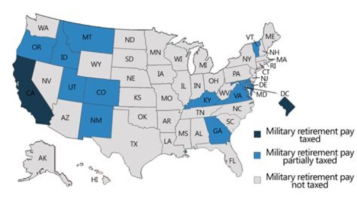 Why is my military retirement taxed so high?