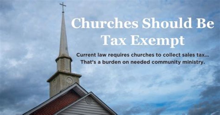 Why should churches be tax-exempt?