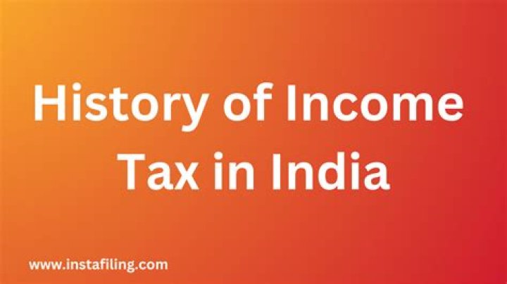 Why was income tax introduced India?