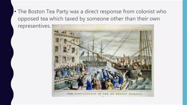 Why were the colonist paying a tea tax?