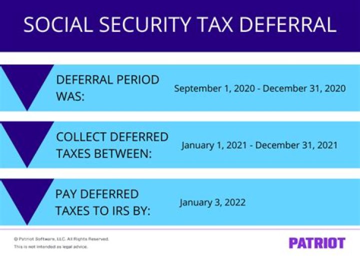 Will the tax deferral affect Social Security?