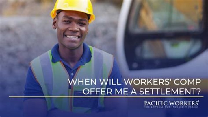 Will workers comp offer me a settlement?